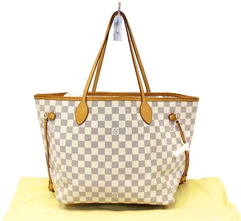 louis vuitton neverfull damier azur|louis vuitton damier azur backpack.